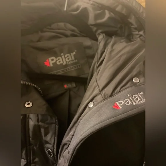 PAJAR CHRISSY QUILTED DOWN FILL PUFFER COAT WITH DETACHABLE FUR TRIM